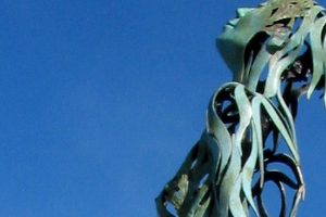 public beach bronze statue Laguna Beach