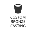 Custom Bronze Casting Icon