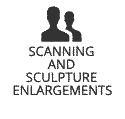 Scanning and Sculpture Enlargements Icon